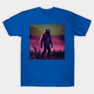 Dope Sasquatch in Nature T-Shirt